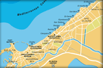 Alexandria mapخريطة الاسكندرية  