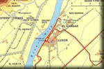 Luxor Map خريطة الاقصر