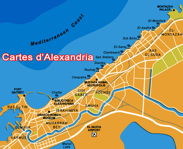 Carte Alexandrie