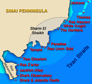 Sharm El Sheikh Map 
